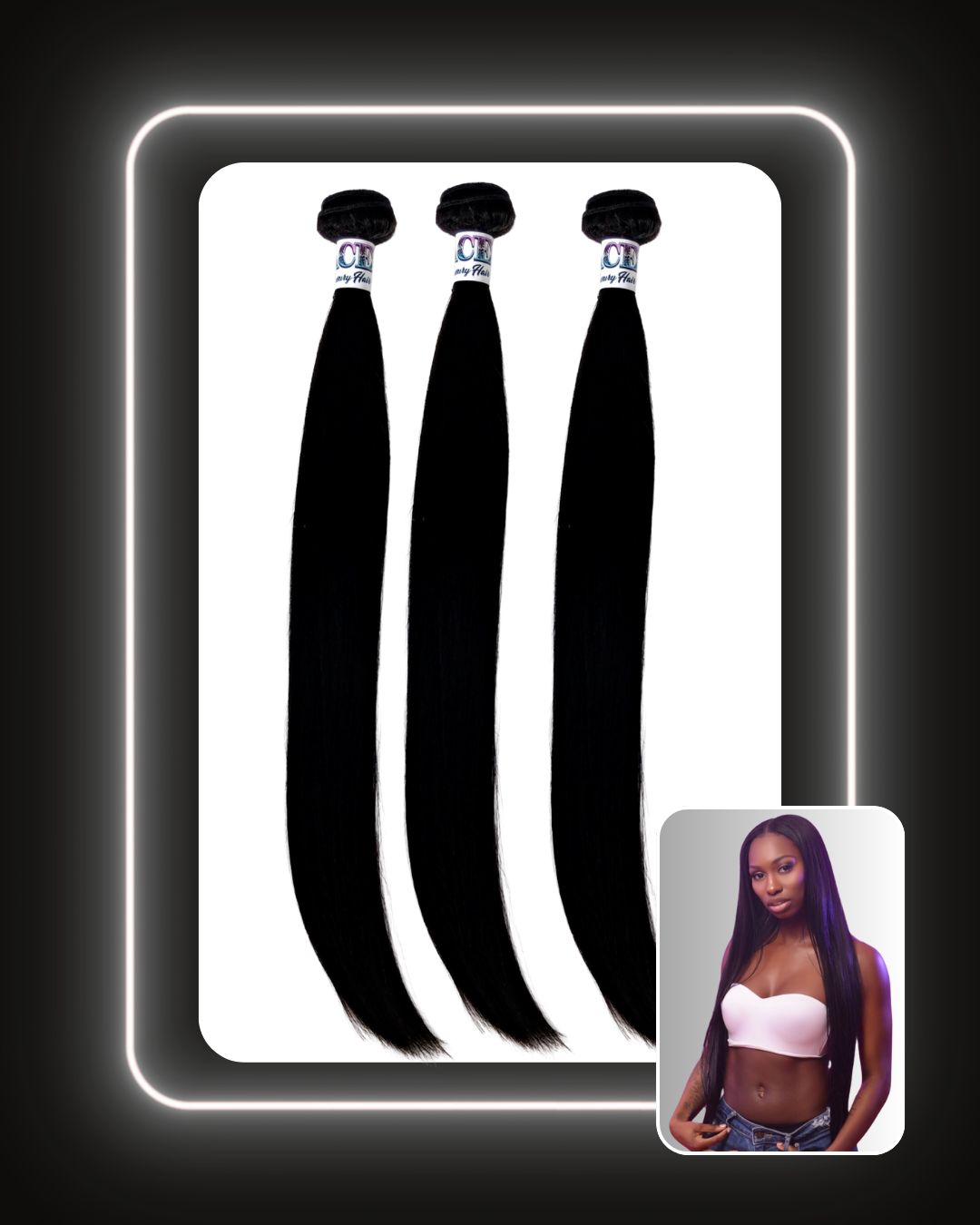 Mink Straight Bundles