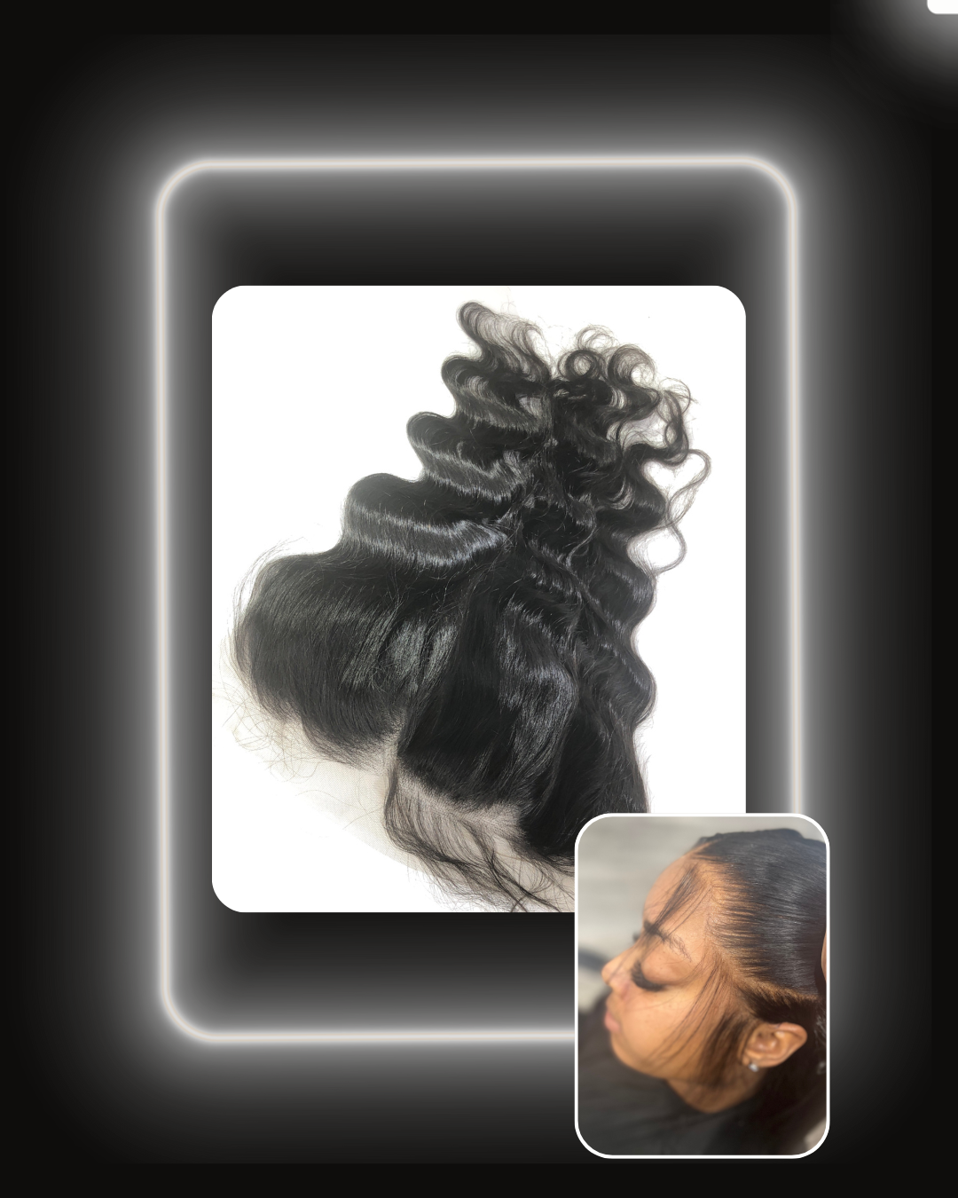 13 x 4 HD Lace Frontal Natural Color